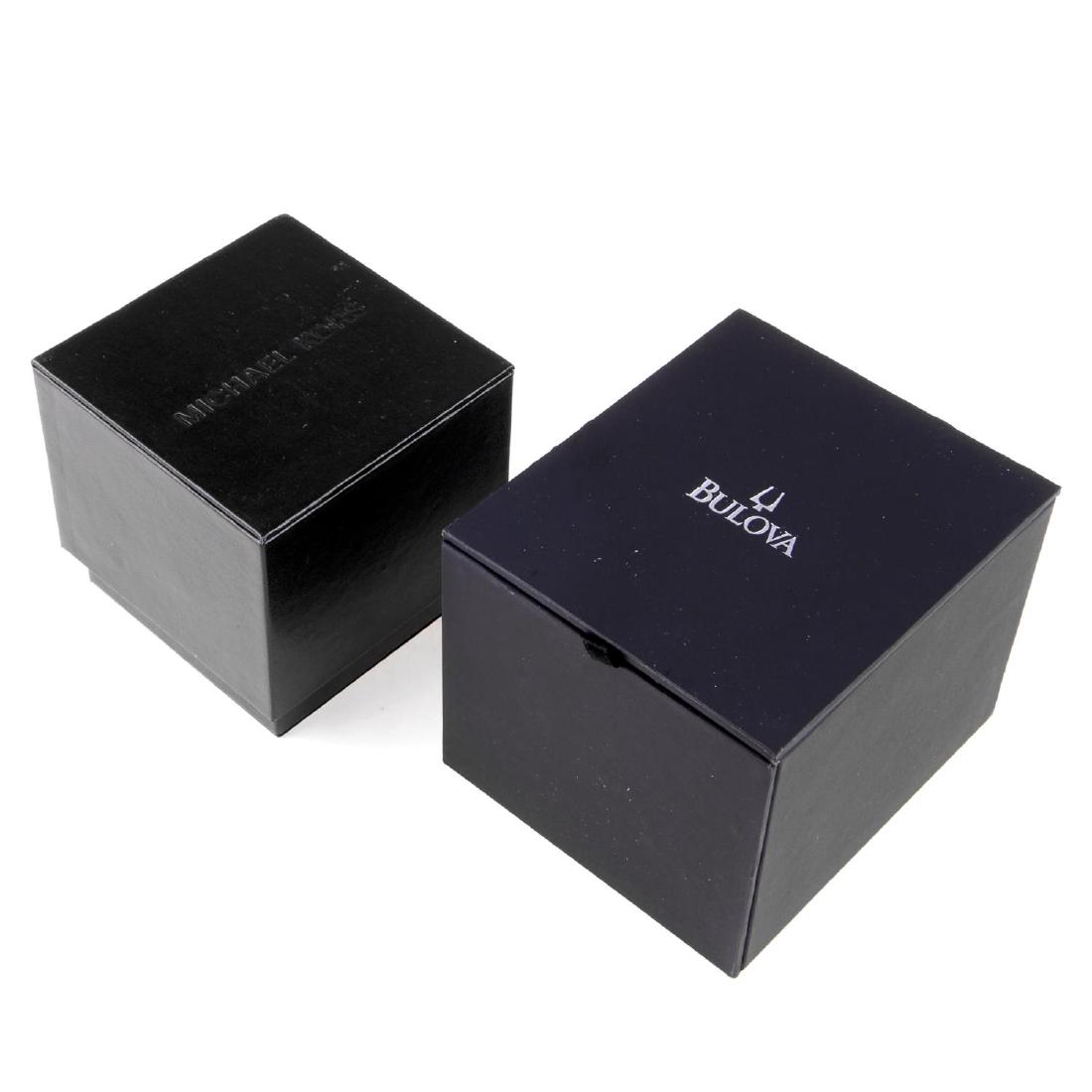 A large selection of assorted watch boxes, some (1 of 1)