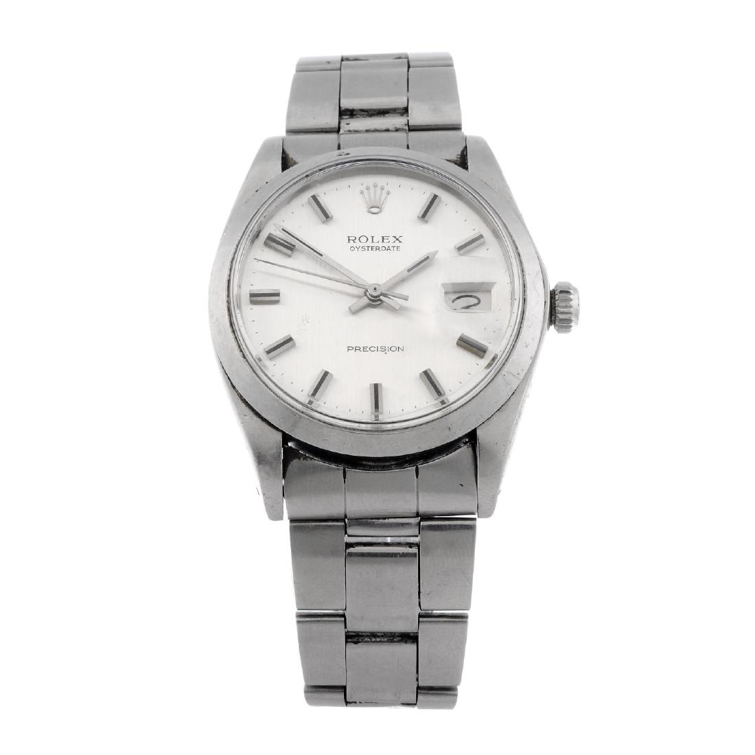 ROLEX - a gentleman's Oysterdate Precision bracelet (1 of 4)