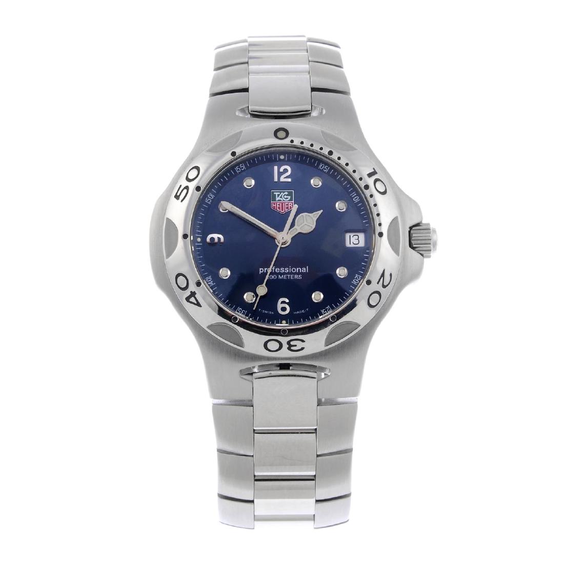 TAG HEUER - a gentleman's Kirium bracelet watch. (1 of 4)