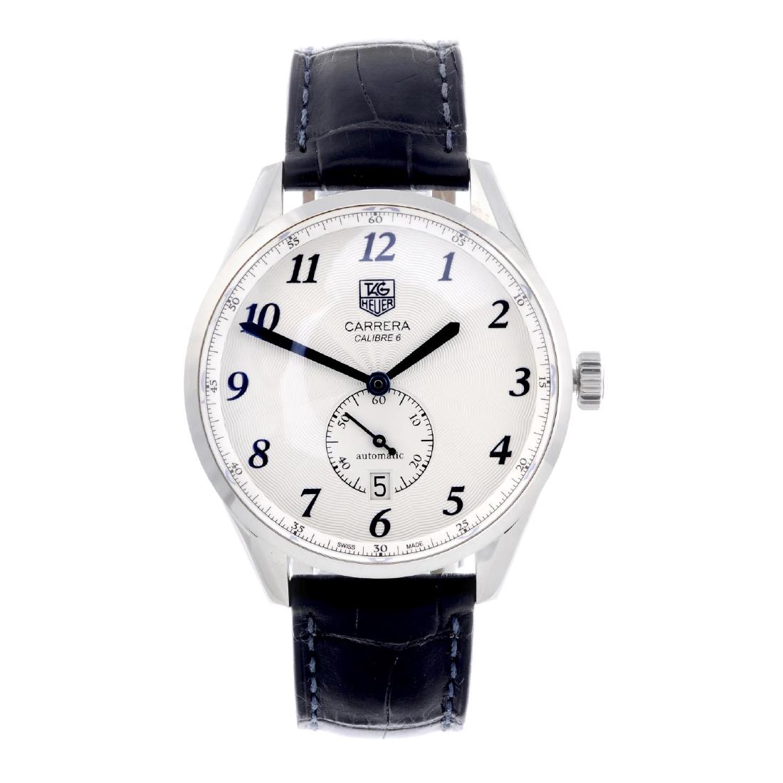 TAG HEUER - a gentleman's Carrera Calibre 6 wrist (1 of 4)