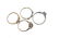 Four diamond and gem-set dress rings. To include a - 2
