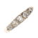 A diamond five-stone ring. The graduated old-cut