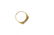 A diamond five-stone ring. The graduated old-cut - 2