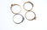 Four 9ct gold diamond and gem-set rings. To include a - 2