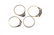 Four gem-set ring. To include a 9ct gold sapphire and - 2
