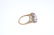 A 9ct gold kunzite and diamond ring. The oval-shape - 4