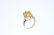 An 18ct gold fire opal and diamond dress ring. The - 3