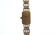 A lady's 9ct gold cocktail watch. The rectangular dial, - 2