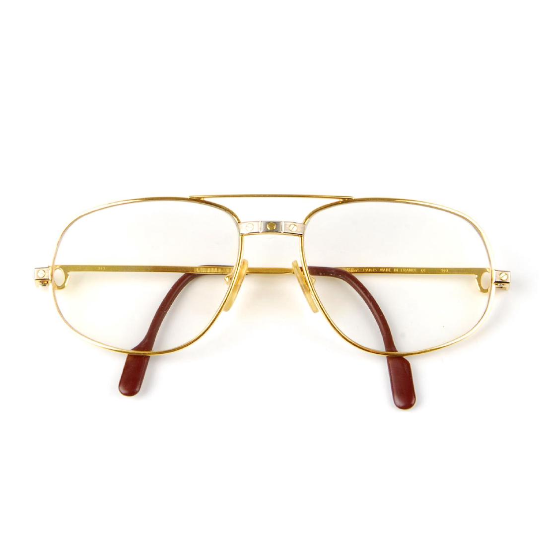 CARTIER - a pair of prescription Santos de Cartier (1 of 5)