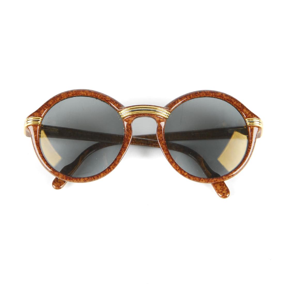 CARTIER - a pair of Cabriolet sunglasses. Designed with (1 of 5)