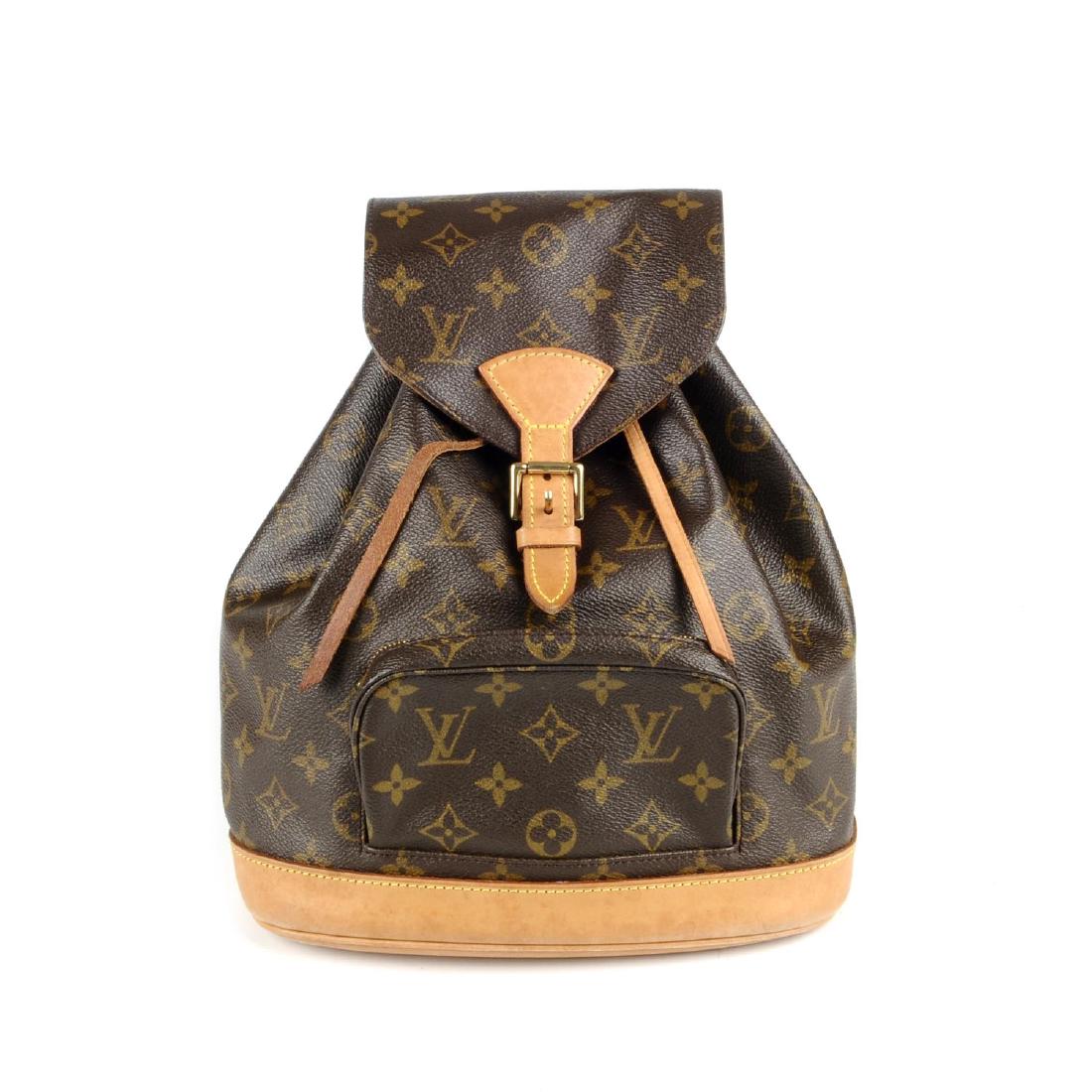 LOUIS VUITTON - a Monogram Montsouris MM backpack. (1 of 5)
