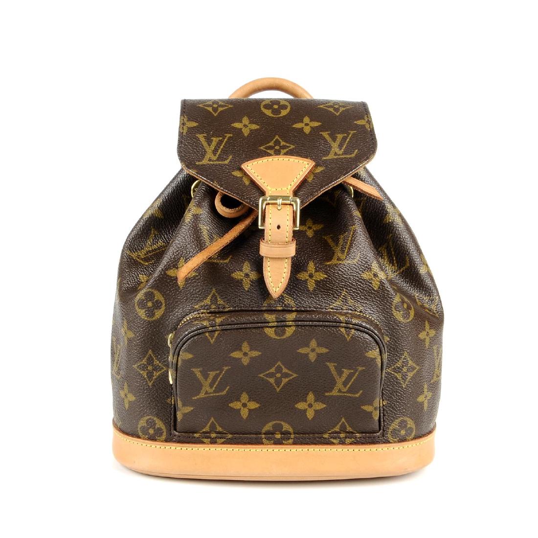 LOUIS VUITTON - a Mini Monogram Montsouris backpack. (1 of 5)