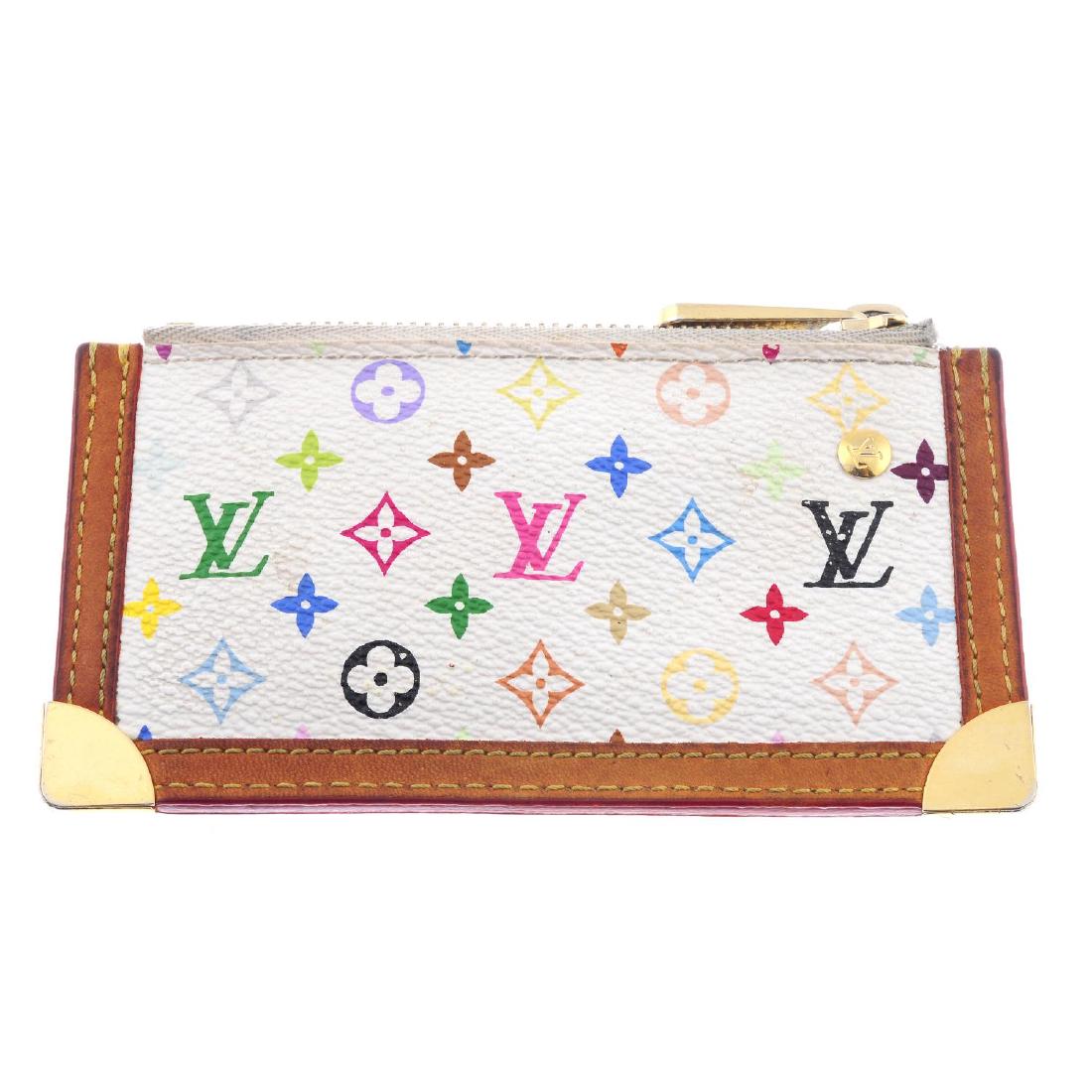 LOUIS VUITTON - a Multicolor Monogram Pochette Cles (1 of 3)