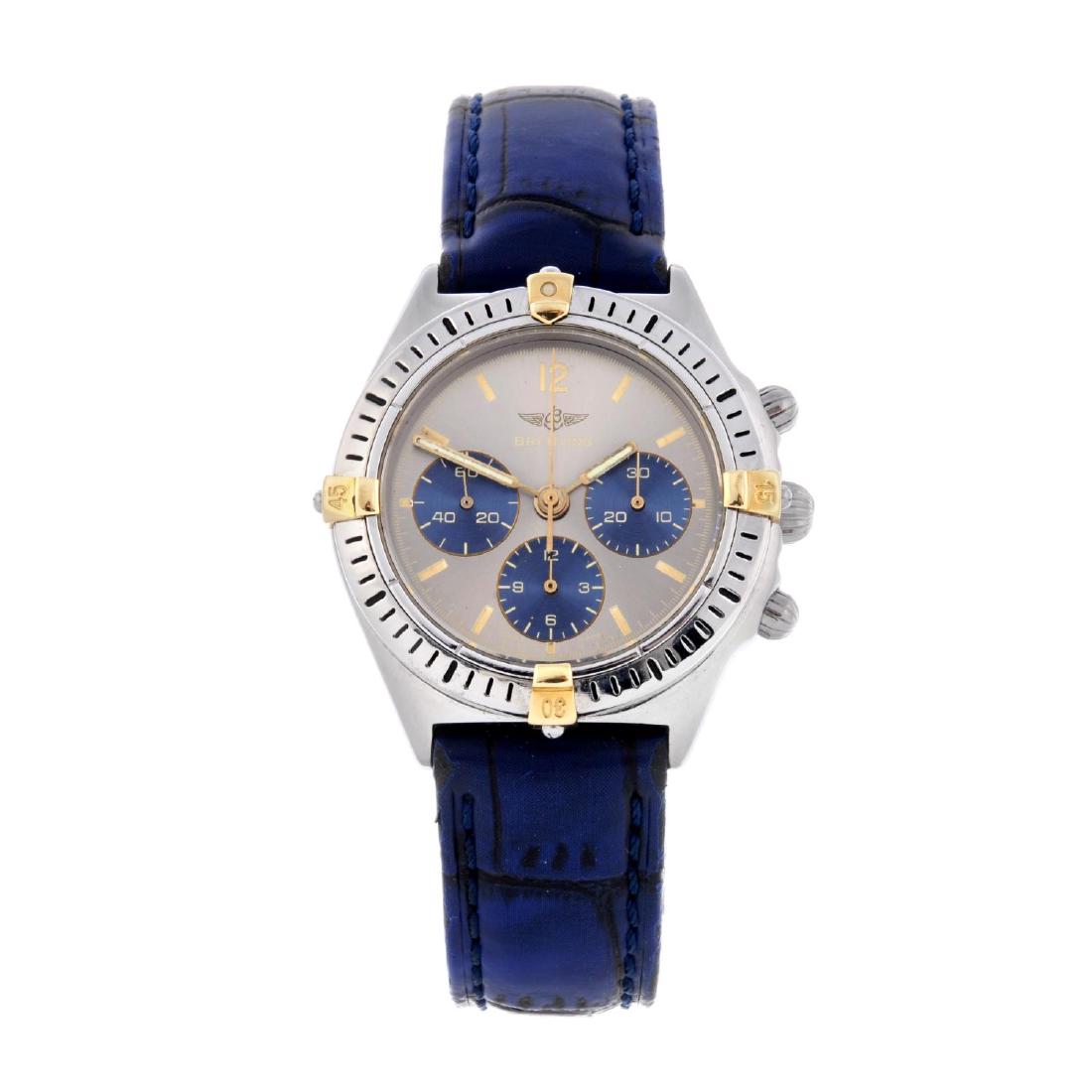 BREITLING - a mid-size Callisto Chrono chronograph (1 of 4)