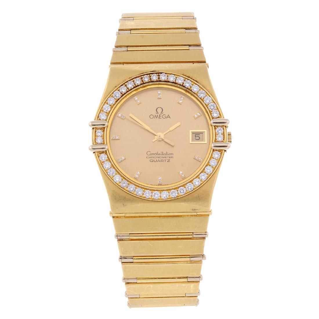 OMEGA - a gentleman's Constellation bracelet watch. (1 of 4)