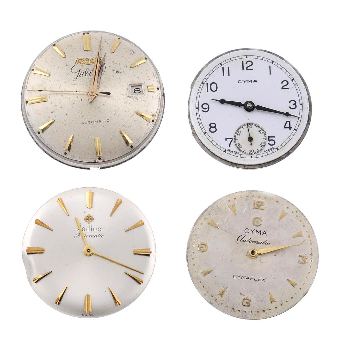 A group of twelve assorted watch movements, to include (1 of 2)