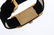 IWC - a gentleman's wrist watch. Yellow metal case, - 3