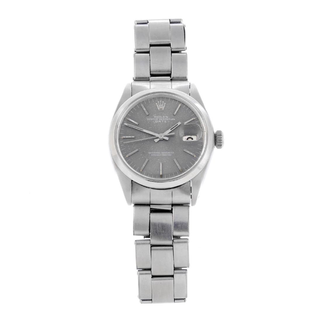 ROLEX - a gentleman's Oyster Perpetual Date bracelet (1 of 4)