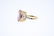 An 18ct gold kunzite and diamond ring. The oval-shape - 2