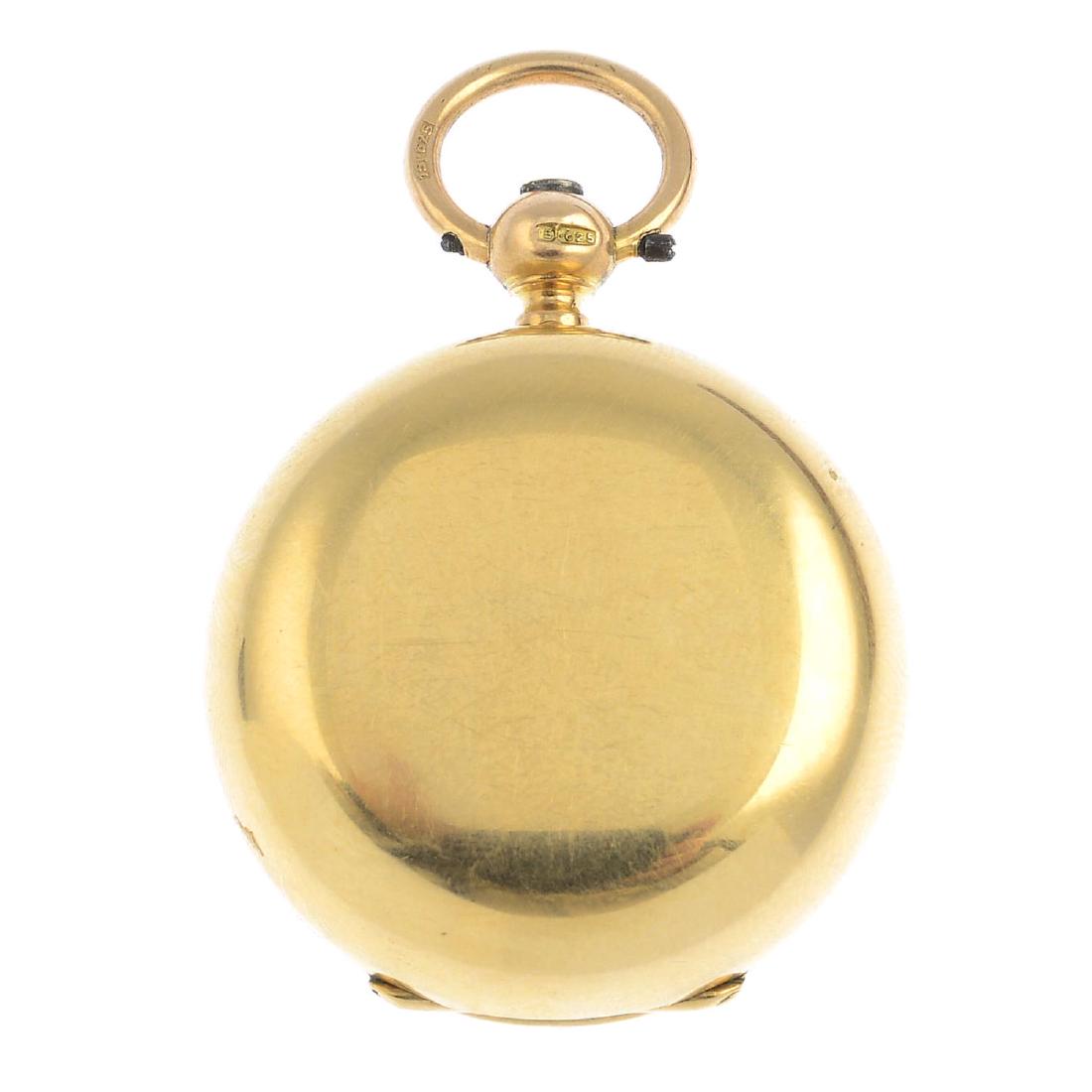 An early 20th century 15ct gold sovereign holder. Of (1 of 3)