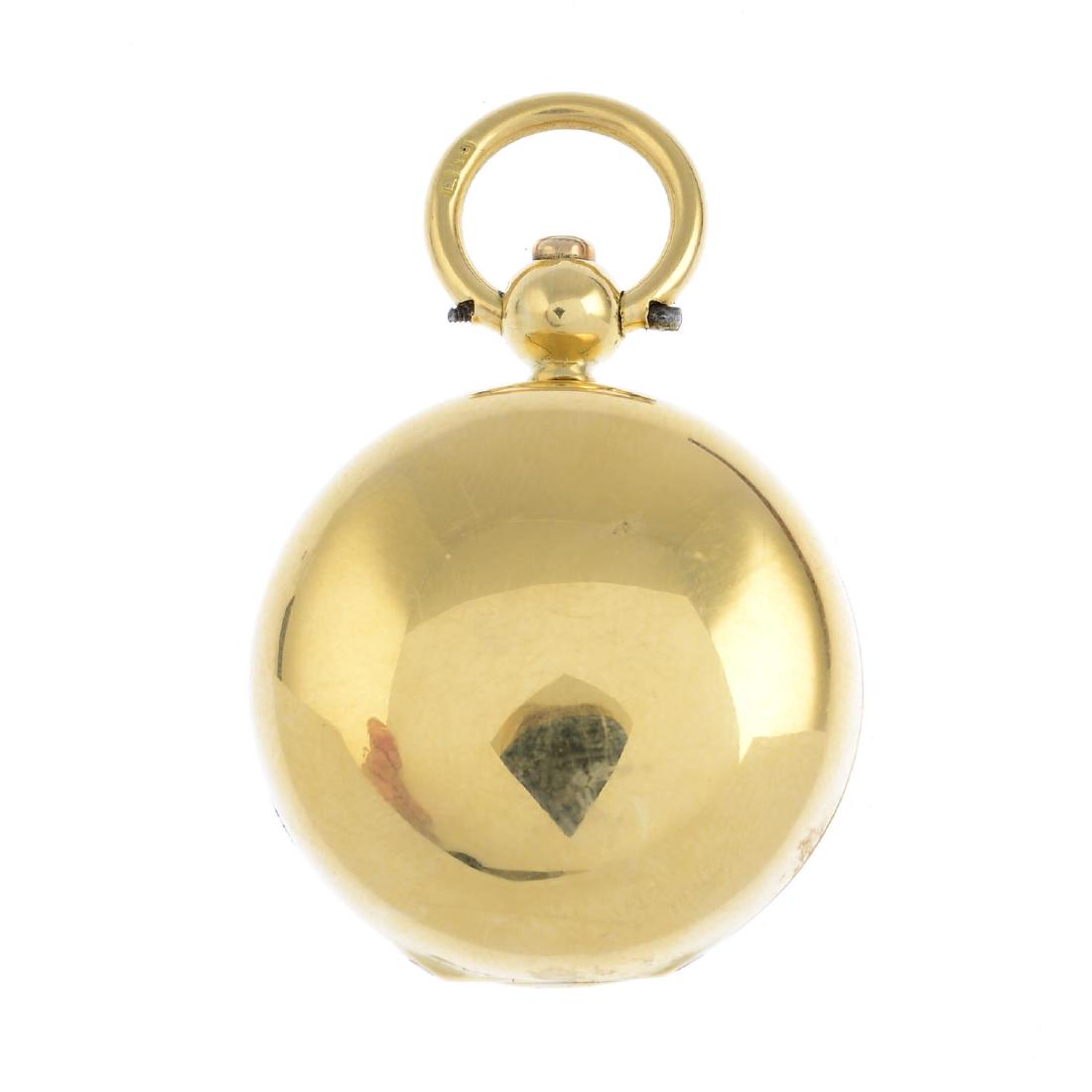 An early 20th century 18ct gold sovereign holder. Of (1 of 3)