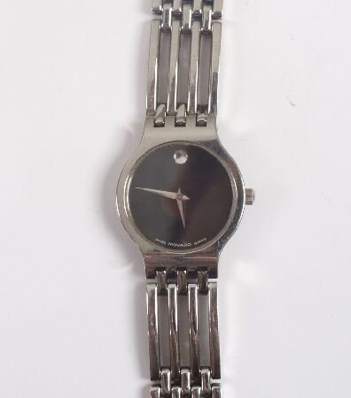 MOVADO - a lady's recent Esperanza series steel b