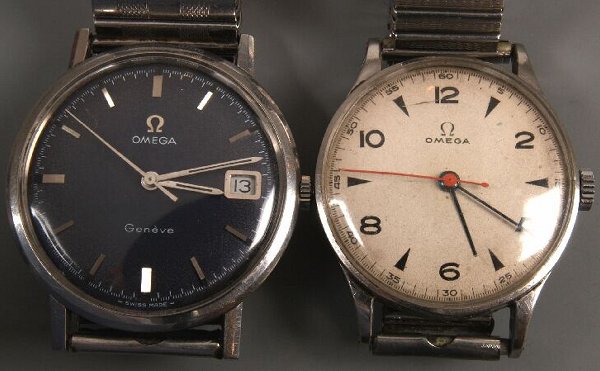 OMEGA - a gentleman's stainless steel manual wind