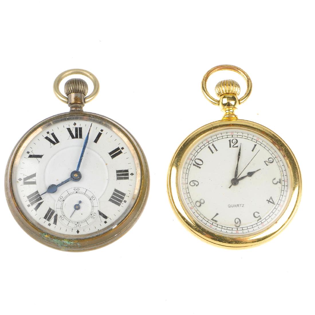 A bag of assorted pocket watches. All recommended for (1 of 1)