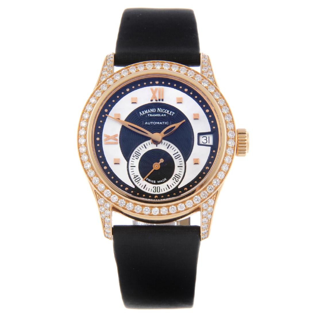 ARMAND NICOLET - a lady's M03 wrist watch. 18ct rose (1 of 4)