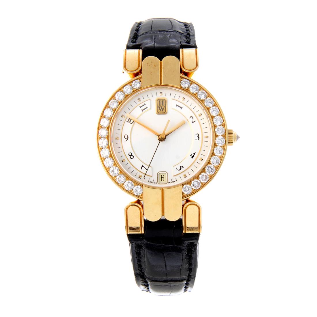 HARRY WINSTON - a lady's Premier wrist watch. 18ct (1 of 4)