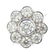 A diamond ring. Designed as a brilliant-cut diamond