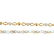 Two 9ct gold diamond and gem-set bracelets. The first