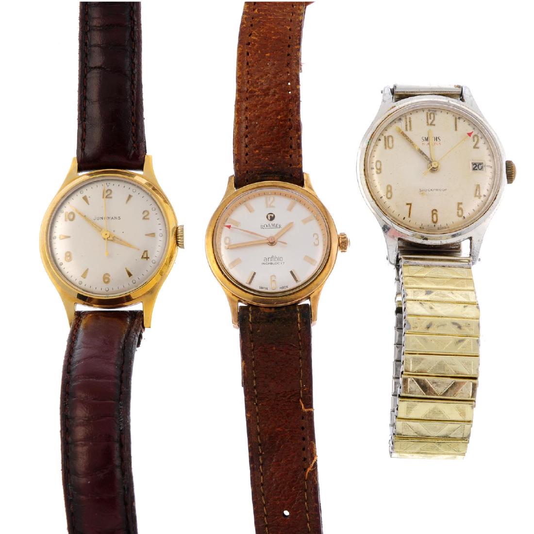A group of seven assorted mechanical watches, to (1 of 2)