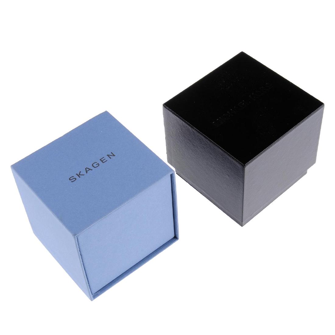 A large quantity of assorted watch boxes, to include a (1 of 2)