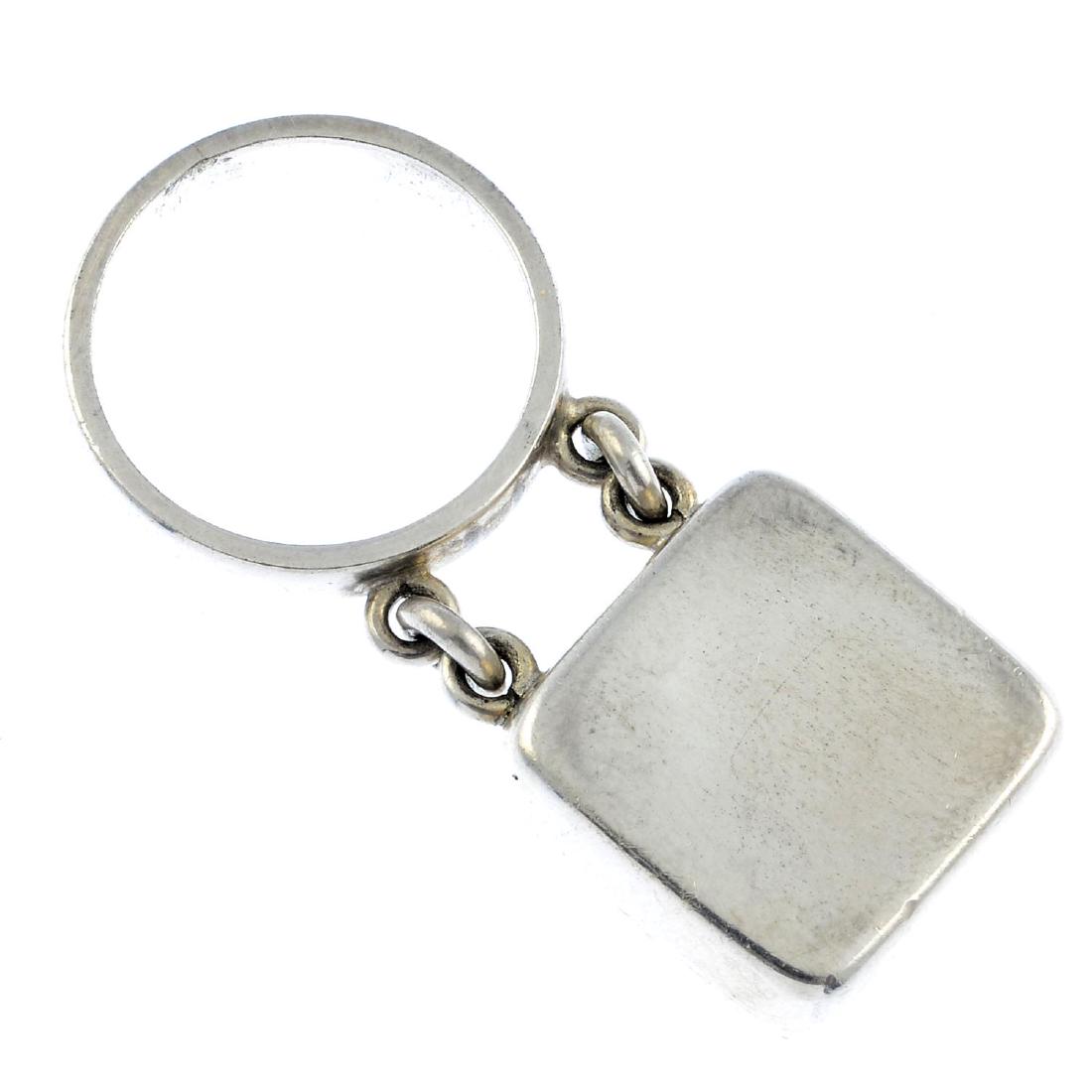 GEORG JENSEN - a silver ring. Comprising a hollow (1 of 2)