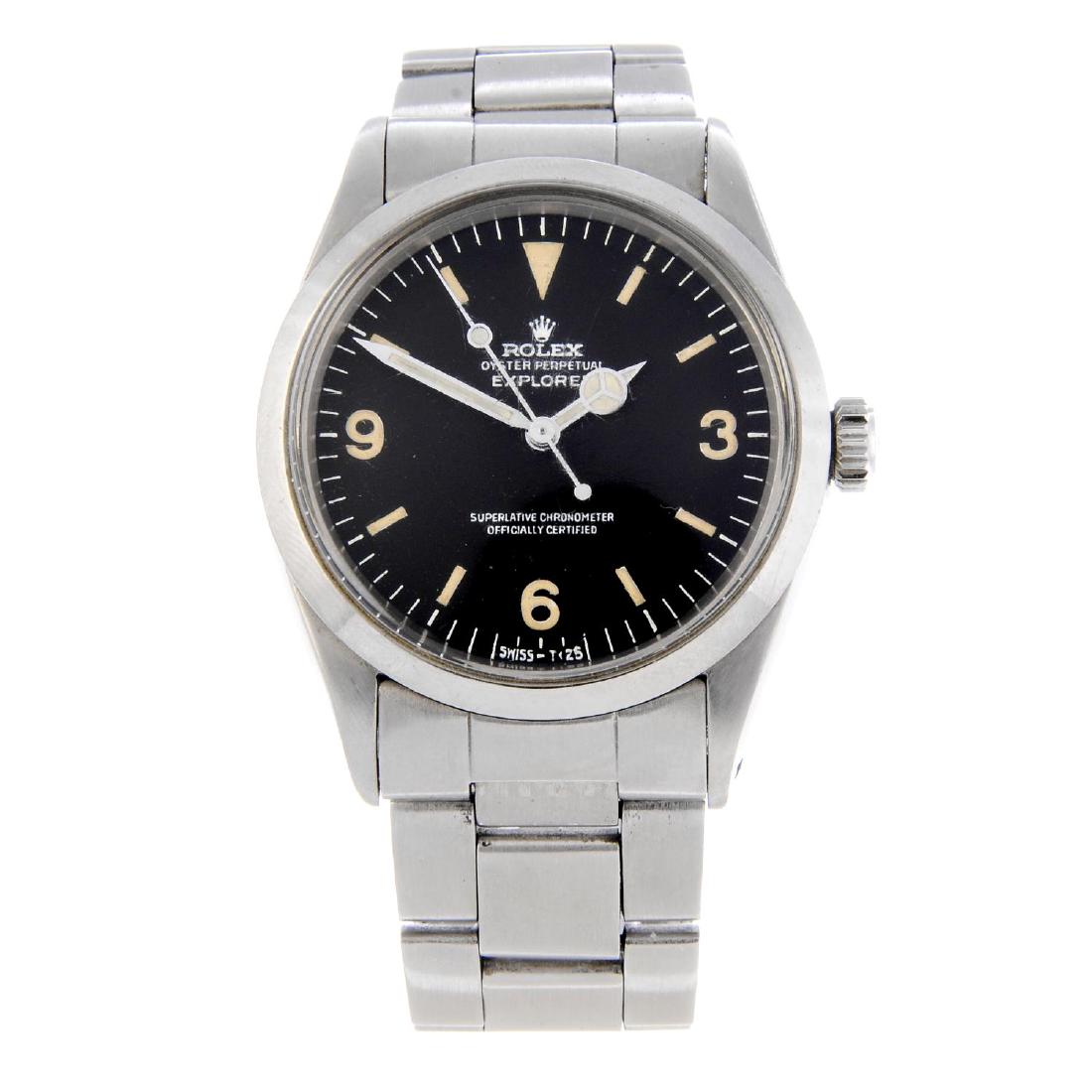 ROLEX - a gentleman's Oyster Perpetual Explorer (1 of 4)