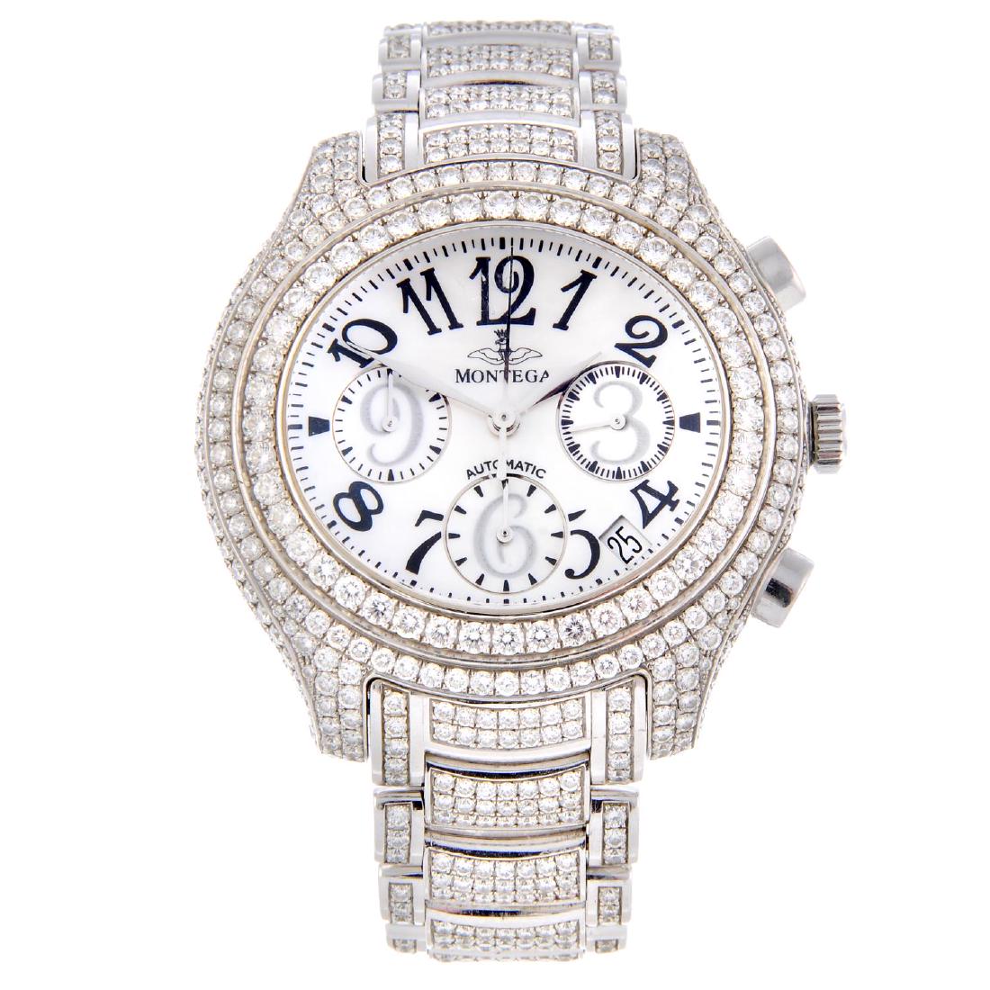 MONTEGA - a gentleman's chronograph bracelet watch. (1 of 4)