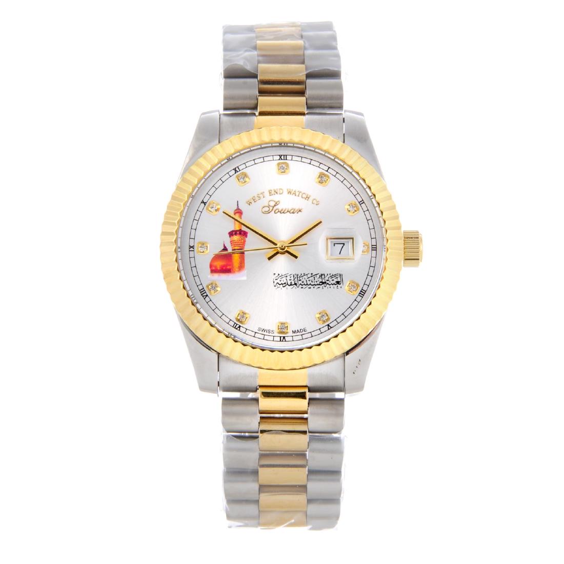 WEST END WATCH CO. - a gentleman's Sowar bracelet (1 of 4)