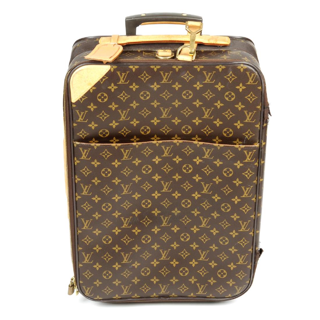 LOUIS VUITTON - a Monogram Pégase 55 rolling suitcase. (1 of 7)