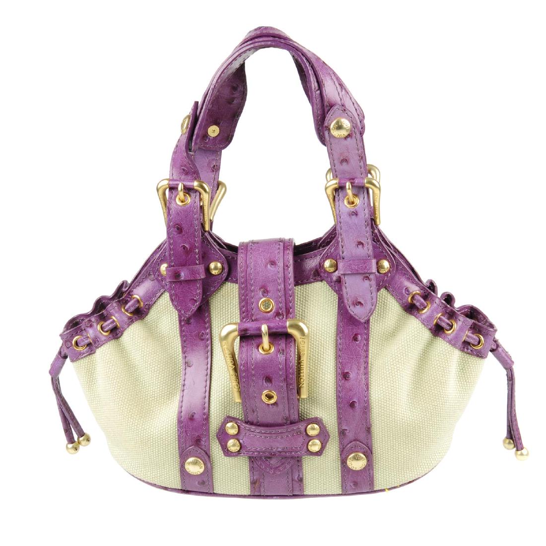 LOUIS VUITTON - a Theda PM handbag. Featuring a pale (1 of 4)