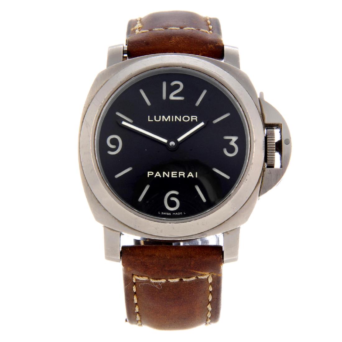 PANERAI - a gentleman's Luminor wrist watch. Circa (1 of 4)