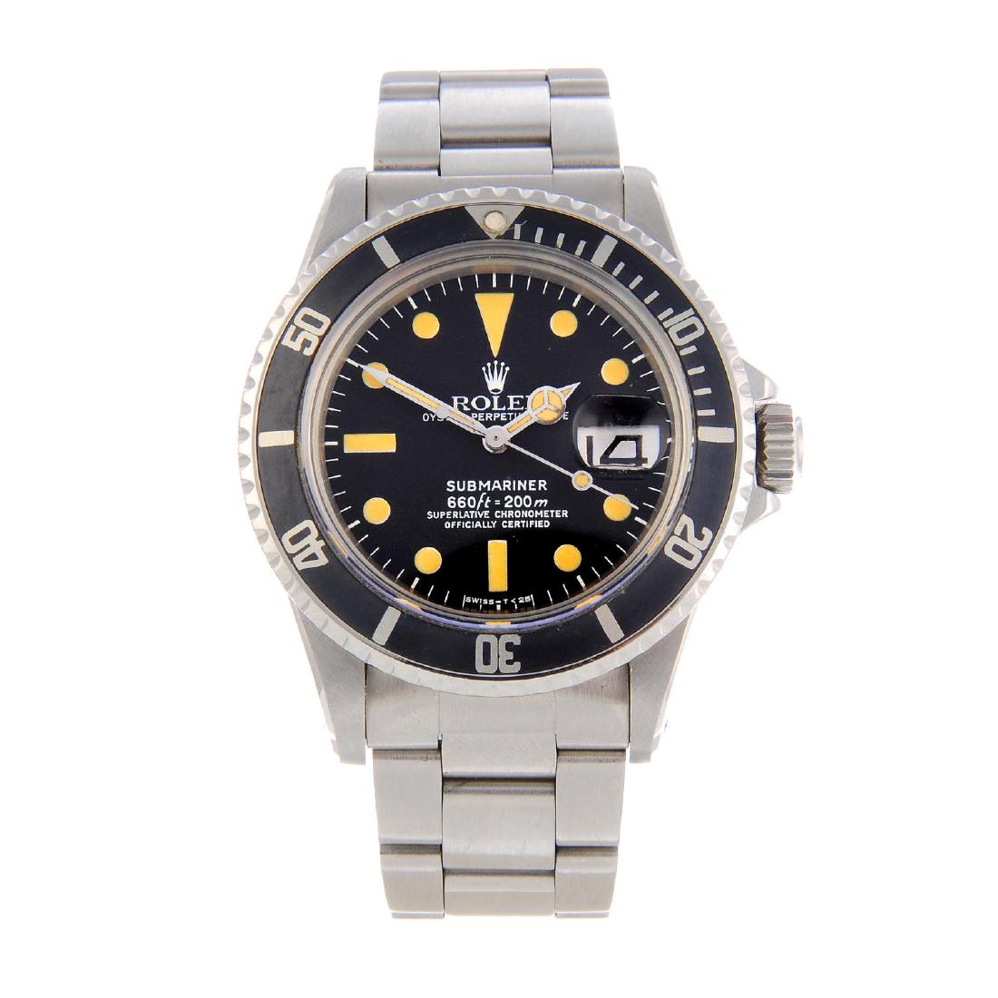 ROLEX - a gentleman's Oyster Perpetual Date Submariner (1 of 4)