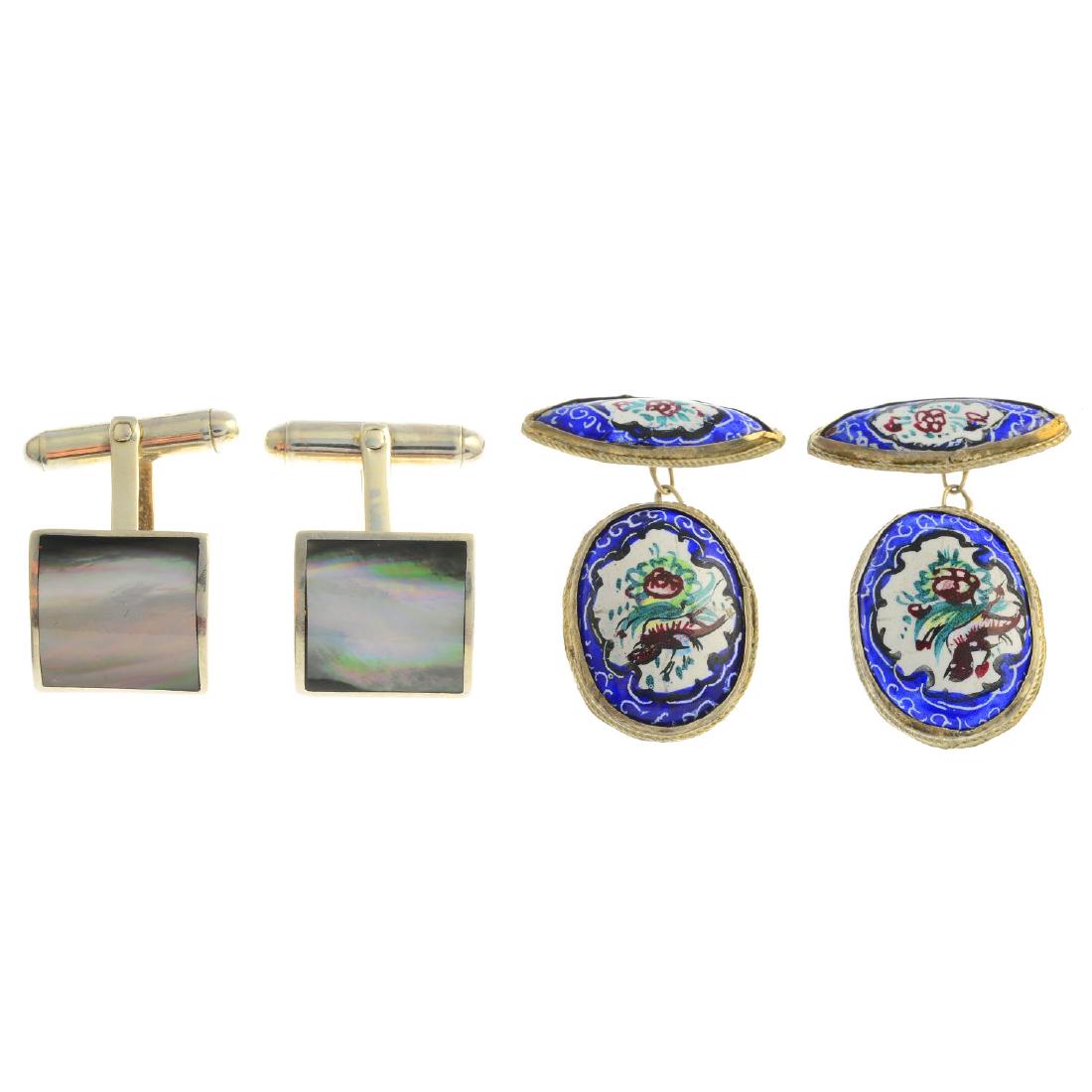 A selection of jewellery. To include eight gem-set (1 of 2)