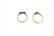 Two mid 20th century 18ct gold and platinum diamond and - 2