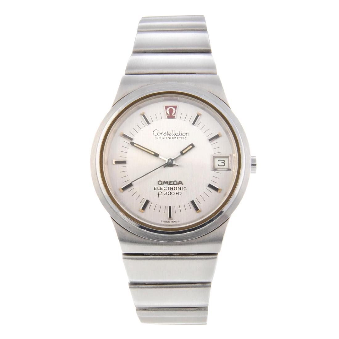 OMEGA - a gentleman's Constellation F300Hz bracelet (1 of 4)
