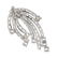 A diamond pendant. Designed as a series of baguette-cut - 2