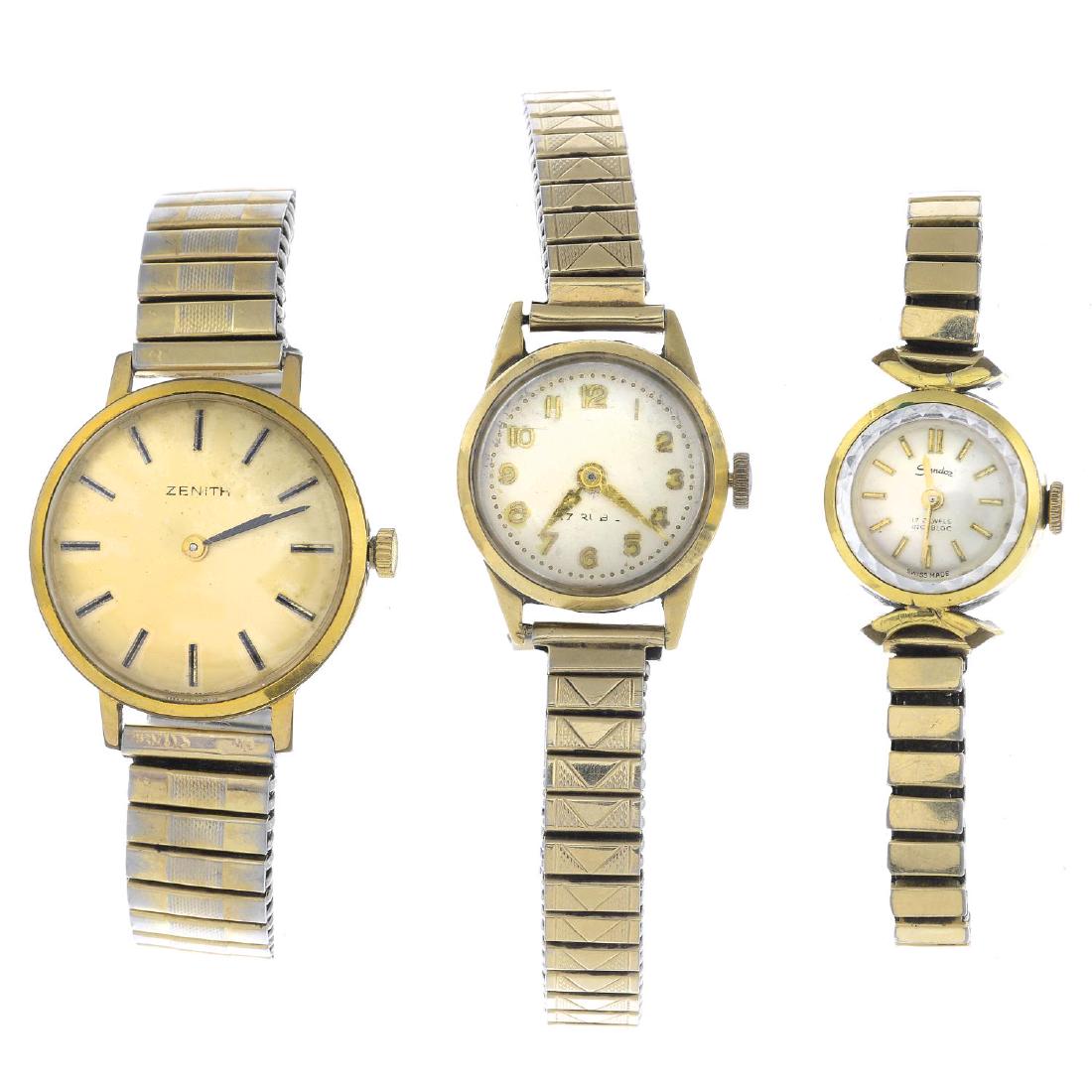 A selection of three watches. To include a Zenith (1 of 2)