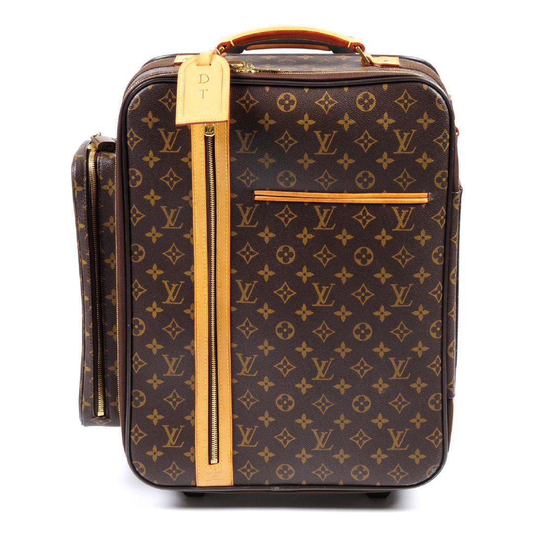 LOUIS VUITTON - a Monogram Bosphore Trolley 50 rolling (1 of 4)