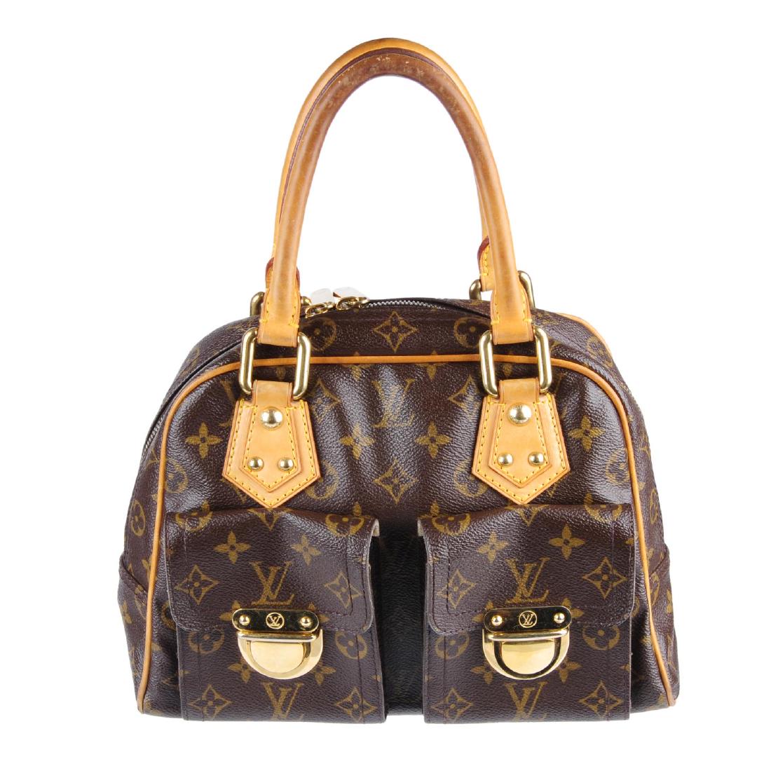 LOUIS VUITTON - a Monogram Manhattan PM handbag. (1 of 8)