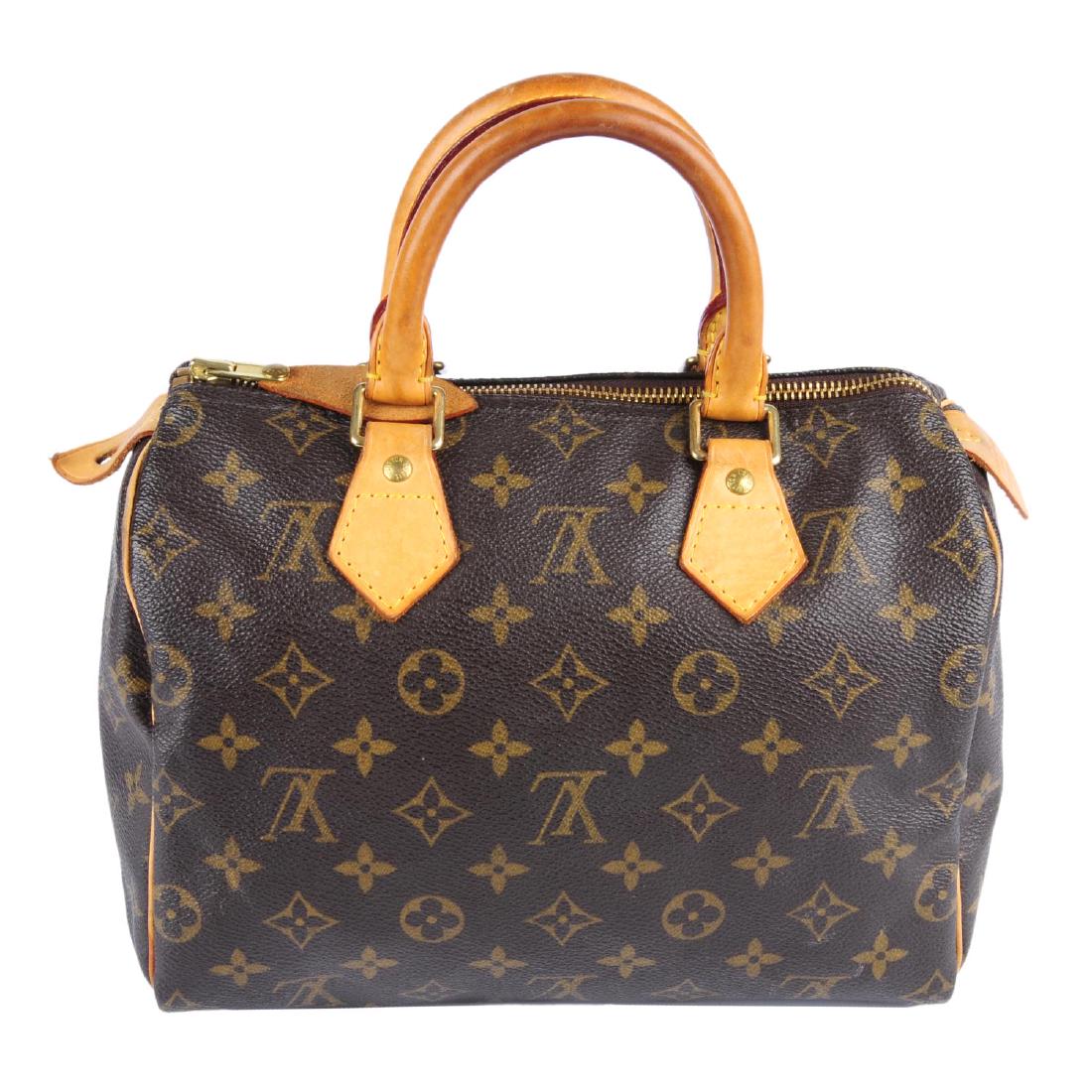 LOUIS VUITTON - a Monogram Speedy 25 handbag. Featuring (1 of 4)